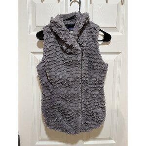 Women’s Patagonia Faux  Vest XS Gray Soft